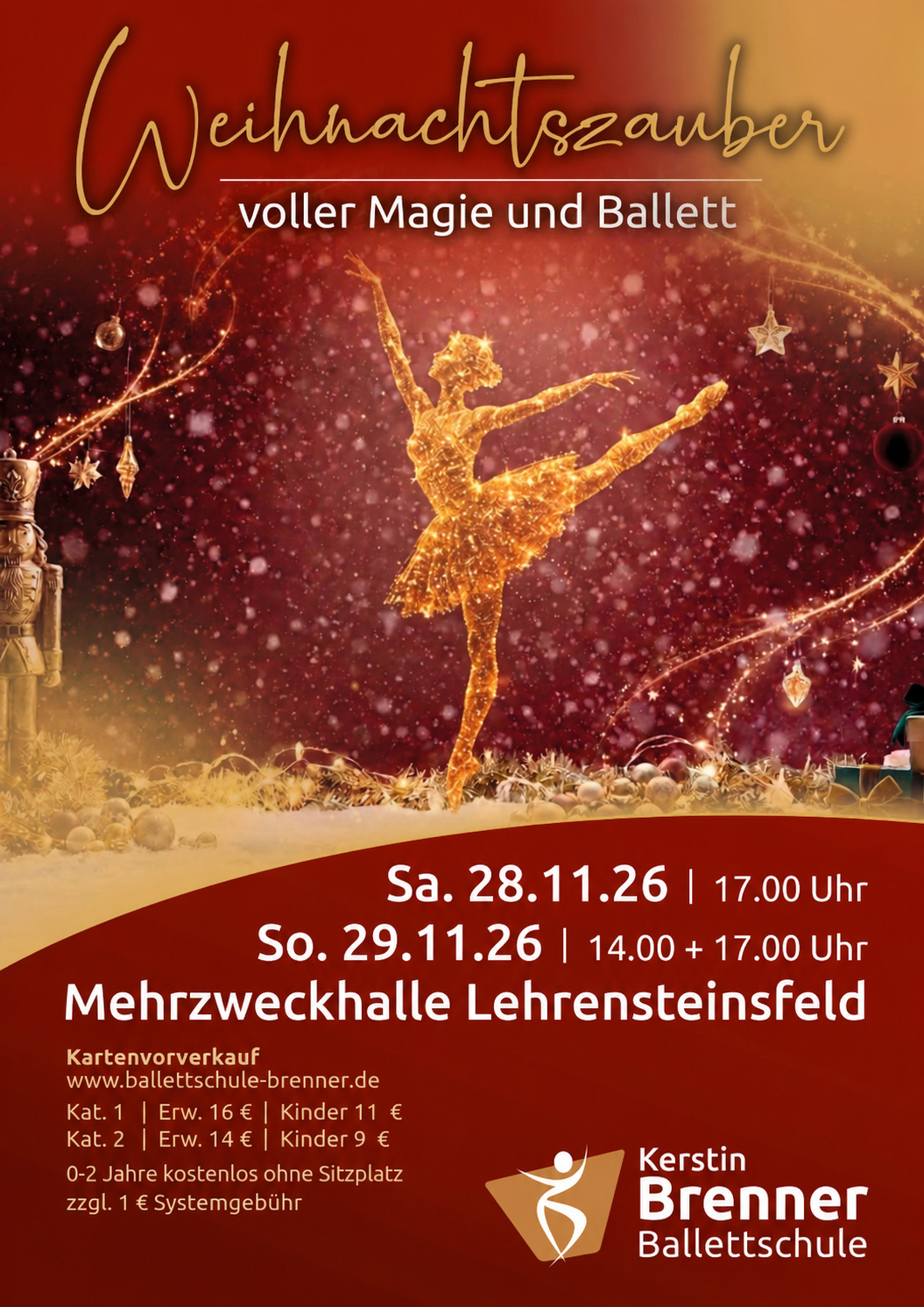 Weihnachtszauber Plakat